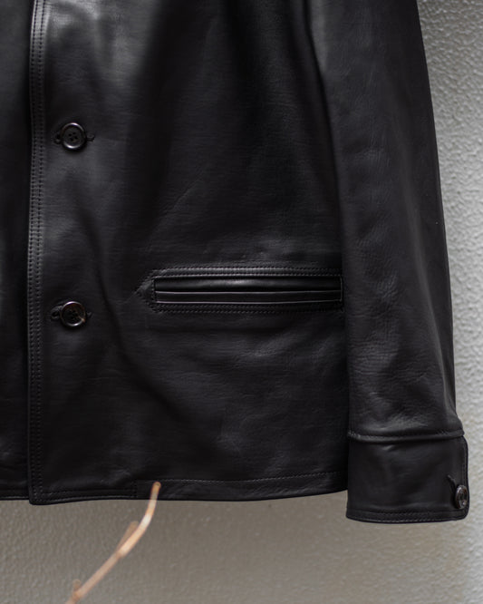 CAR COAT -HORSE HIDE-