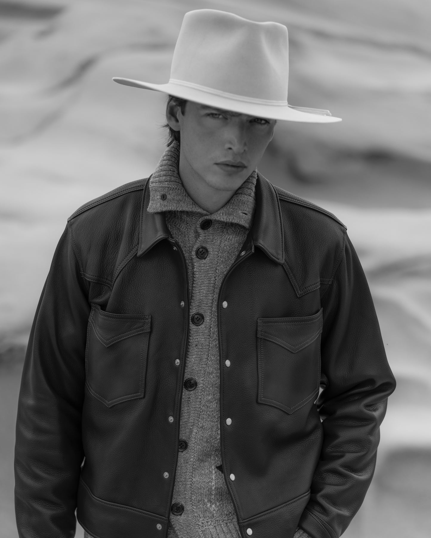 BOLERO JACKET -GOAT SKIN-