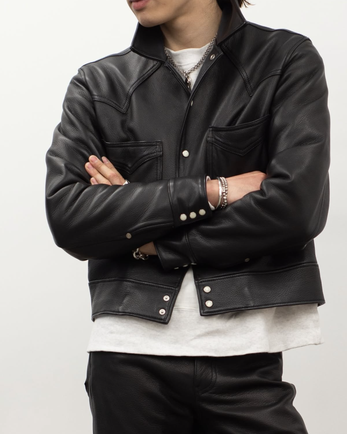 BOLERO JACKET -GOAT SKIN-