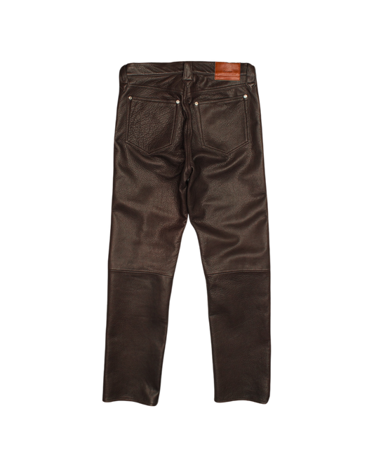 5 POCKET PANTS -GOAT SKIN-