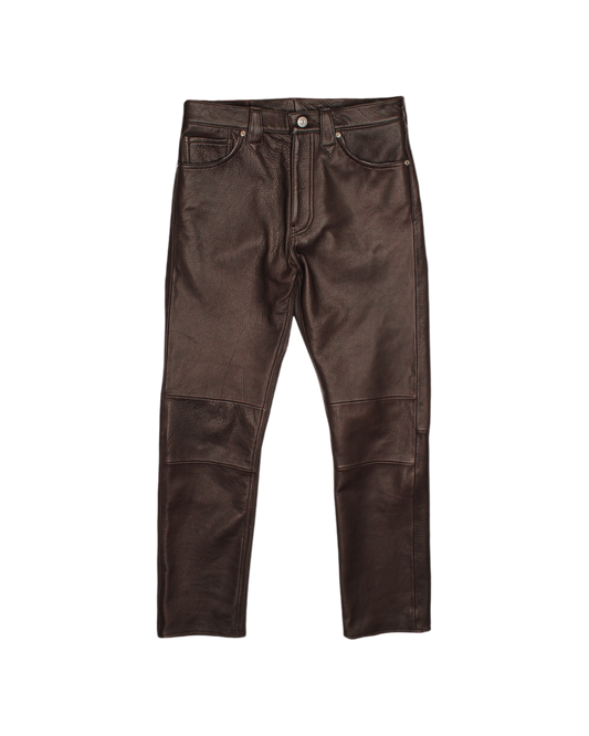 5 POCKET PANTS -GOAT SKIN-