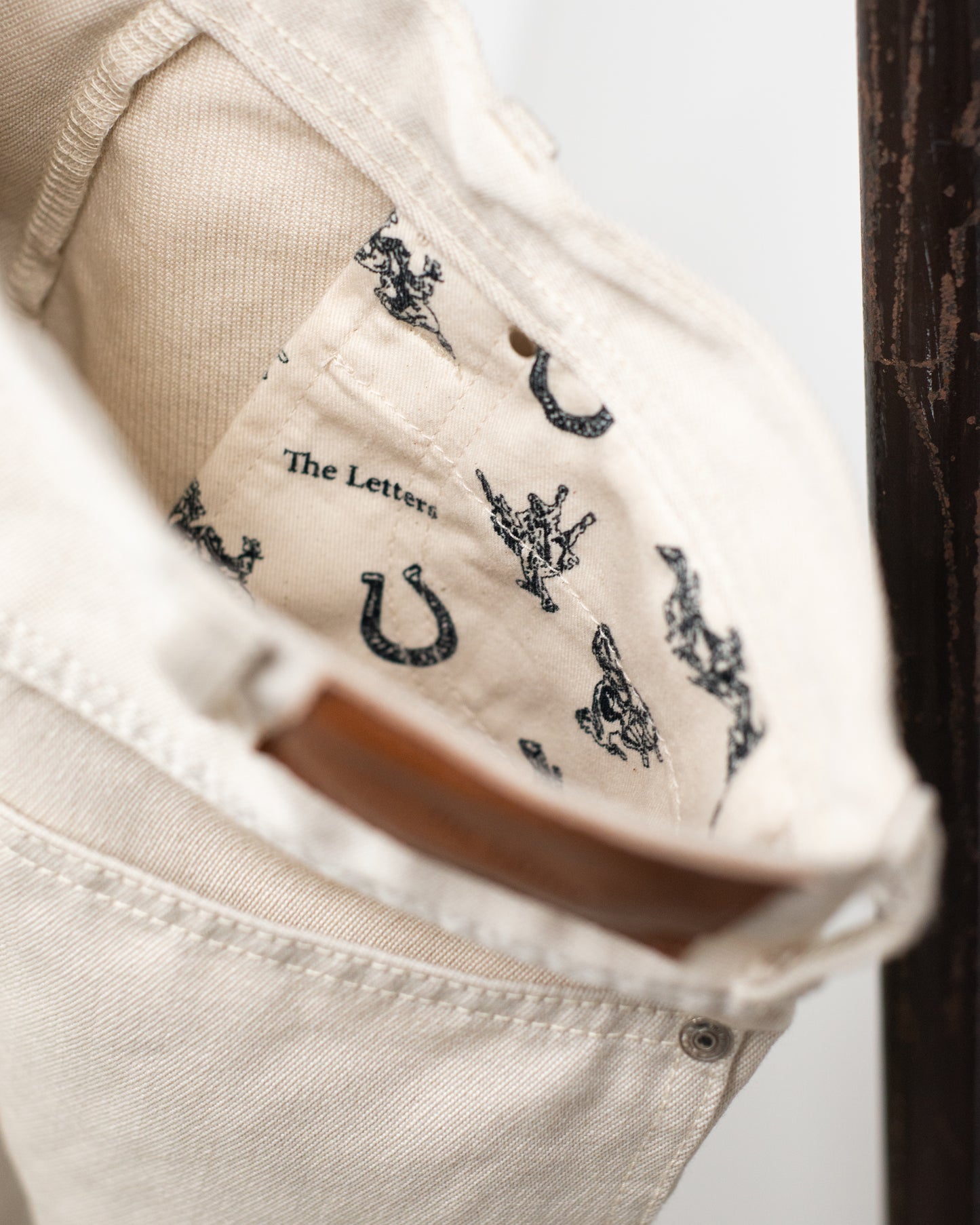 WORKERS WIDE PANTS -WOOL LINEN TWILL-