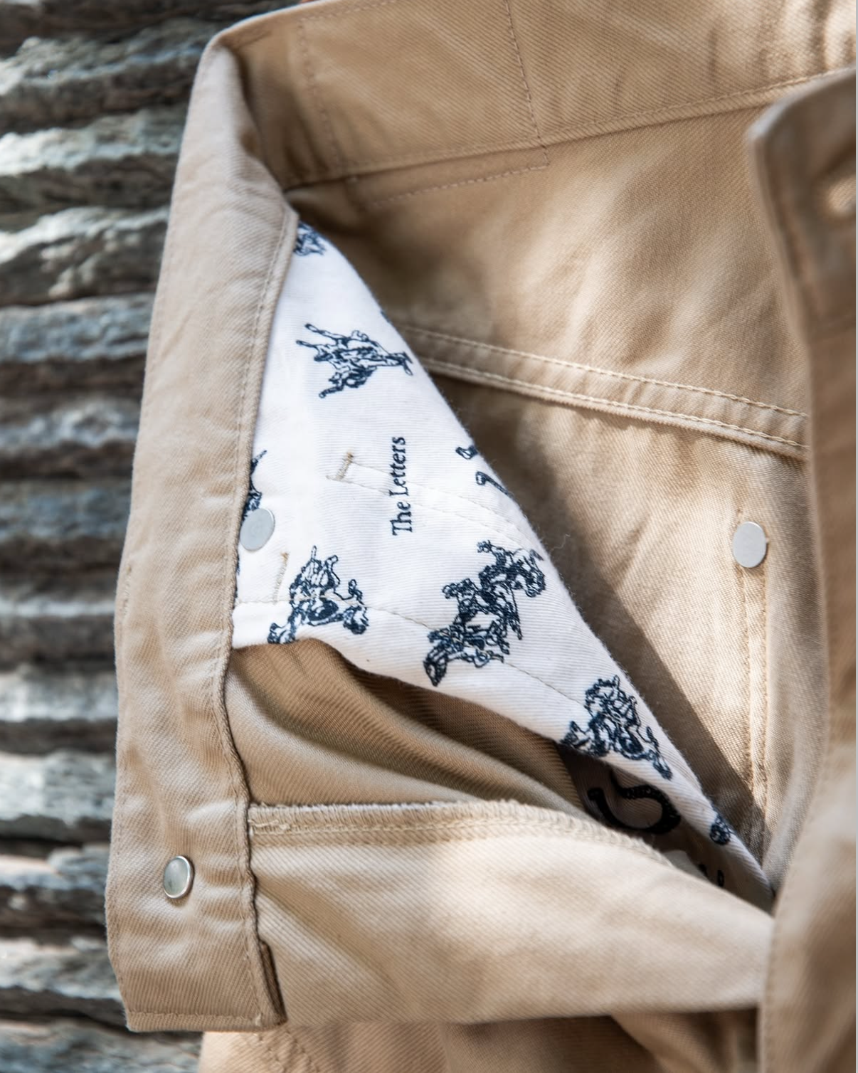 COW BOY 5 POCKET PANTS -COTTON TWILL-