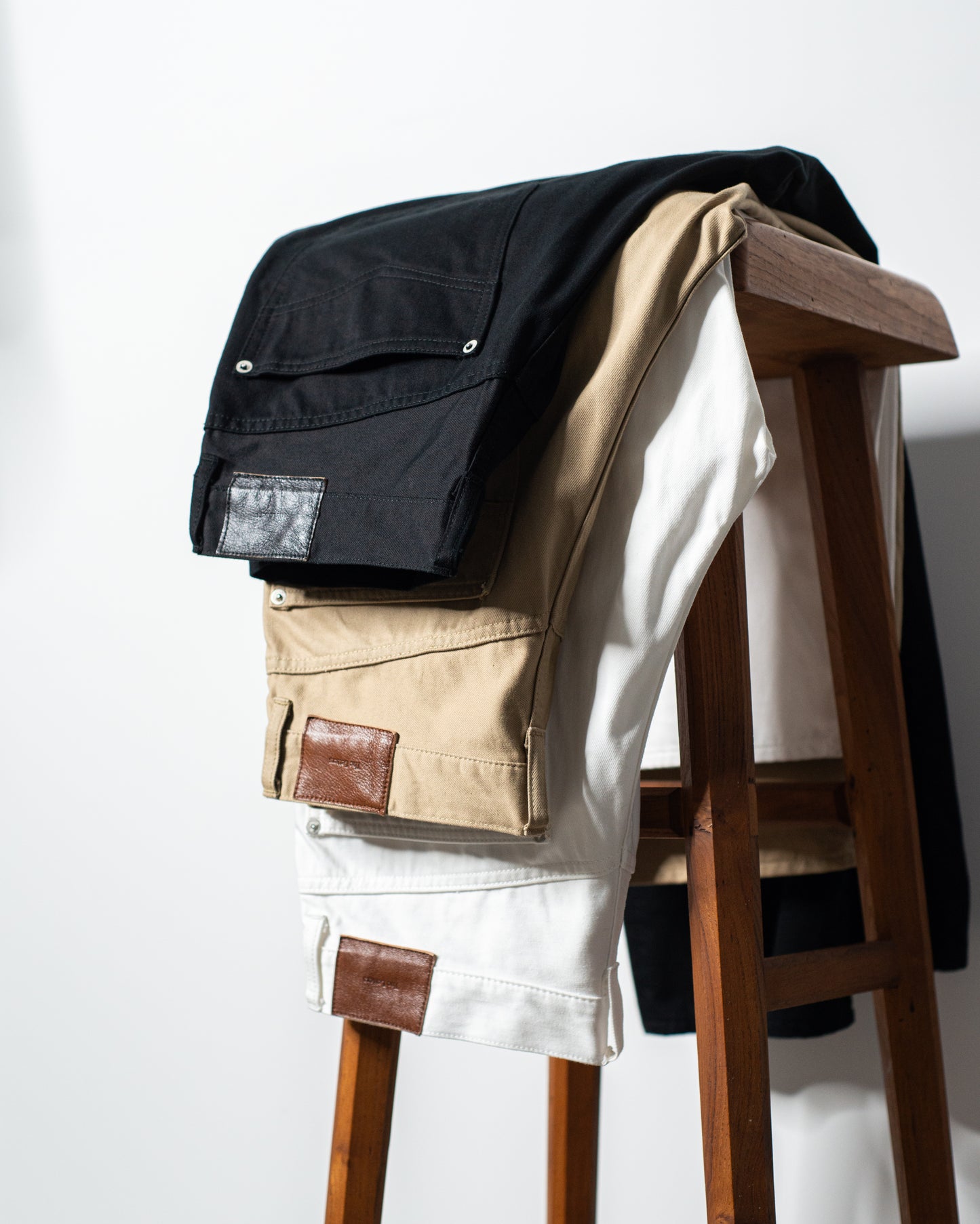 COW BOY 5 POCKET PANTS -COTTON TWILL-