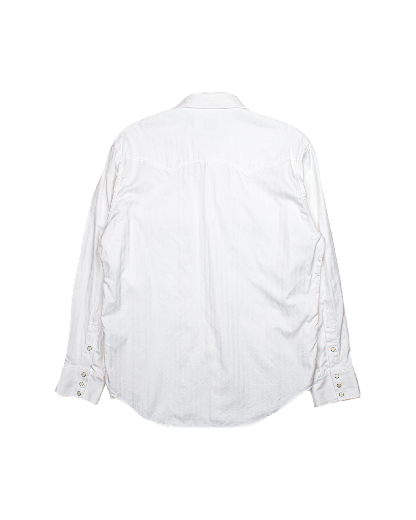 WESTERN SHIRT -COTTON DOBBY HERRINGBONE-