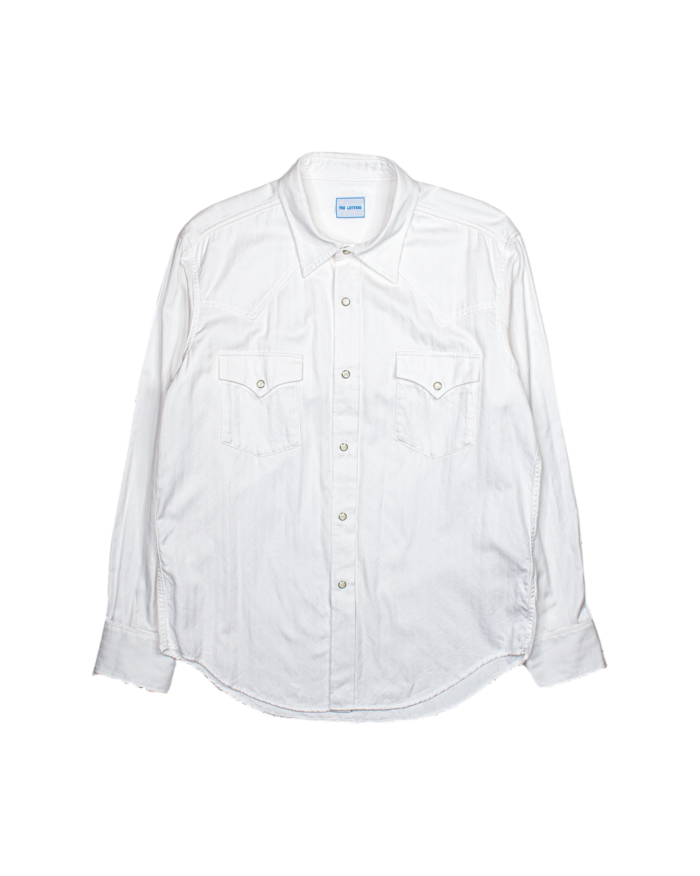 WESTERN SHIRT -COTTON DOBBY HERRINGBONE-