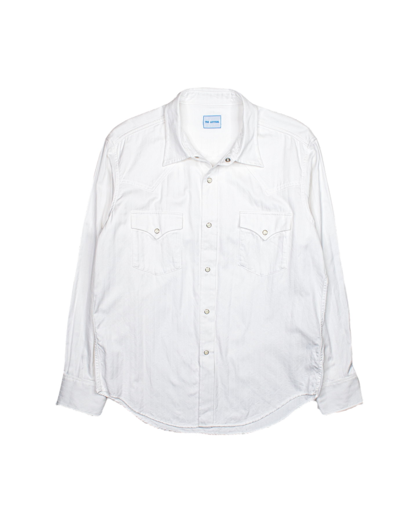 WESTERN SHIRT -COTTON DOBBY HERRINGBONE-