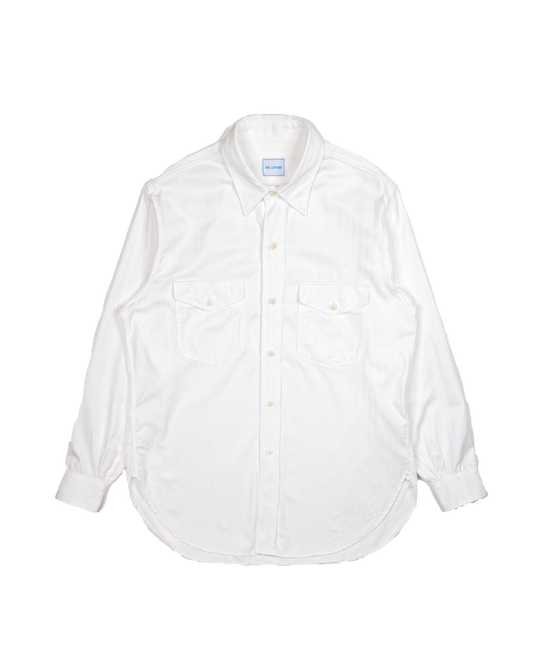 WORKERS SHIRT -COTTON DOBBY HERRINGBONE-