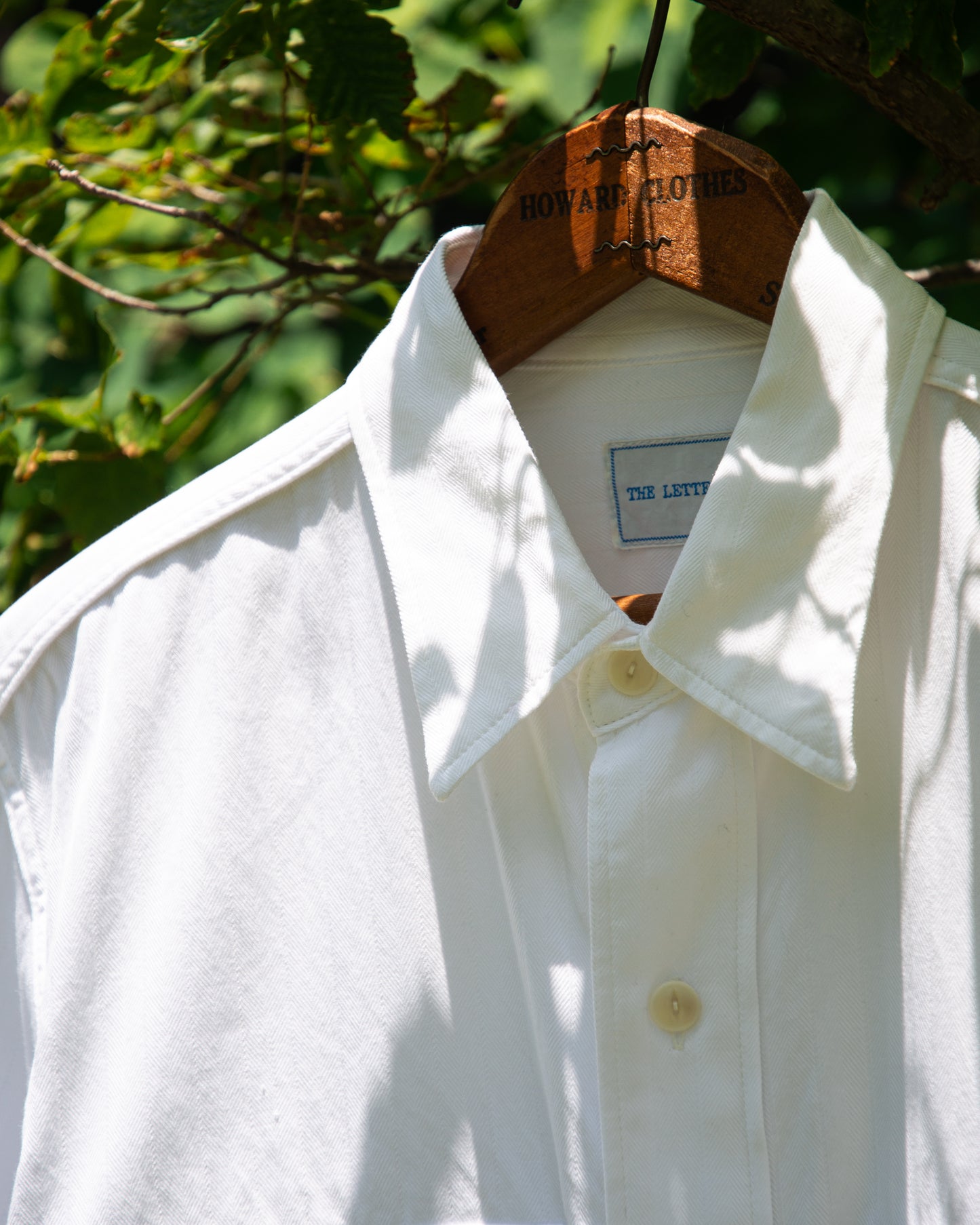 WORKERS SHIRT -COTTON DOBBY HERRINGBONE-