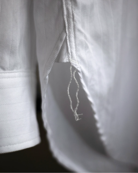 WORKERS SHIRT -COTTON DOBBY HERRINGBONE-