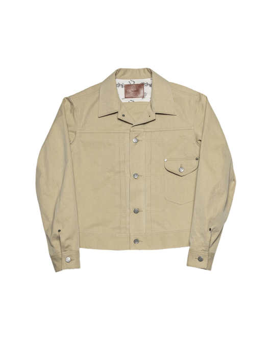 COW BOY JACKET -BURBERRY CLOTH-