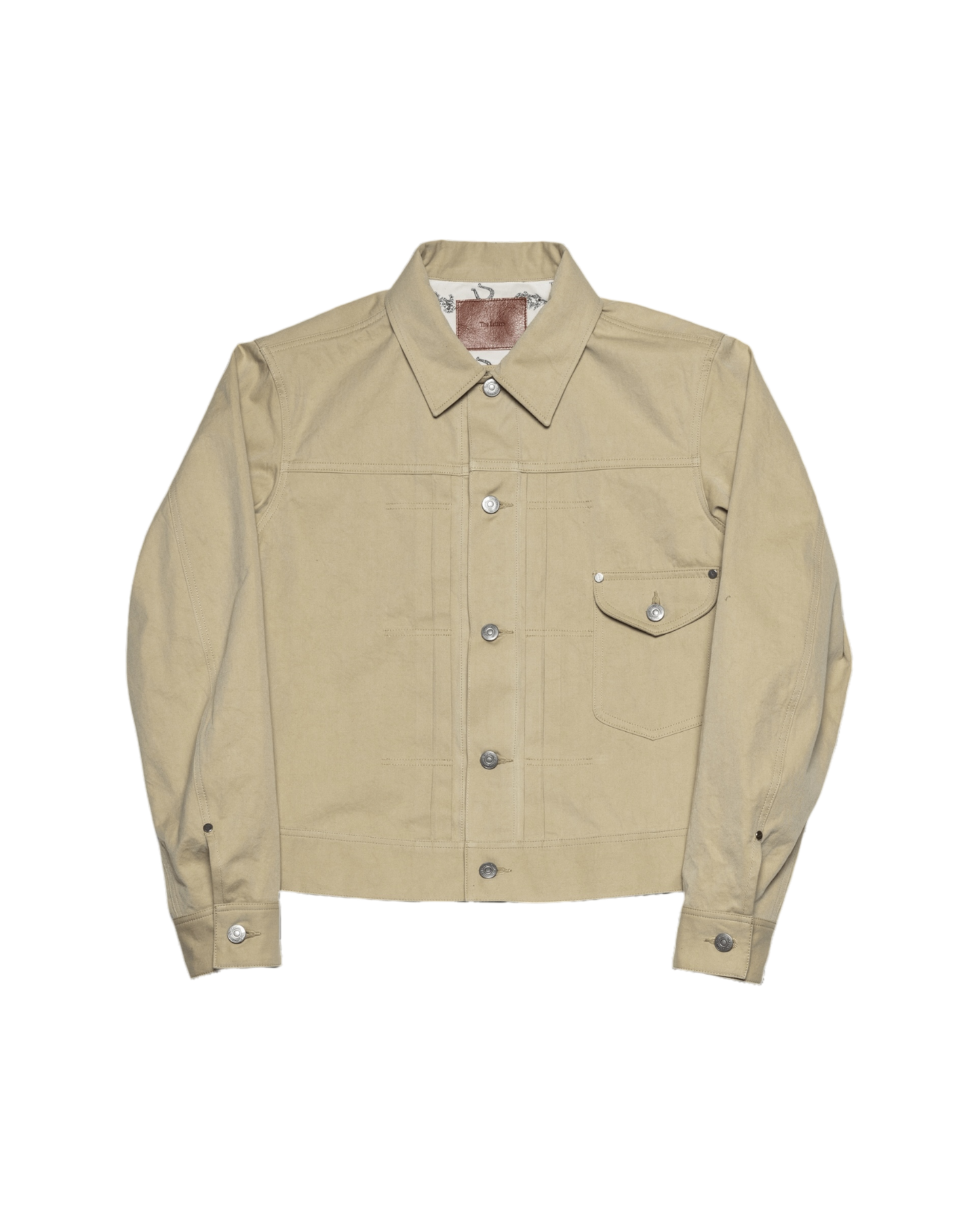 COW BOY JACKET -BURBERRY CLOTH-