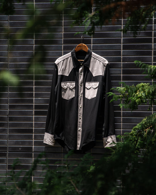 WESTERN SHIRT -RAYON GABARDINE- ※60%OFF