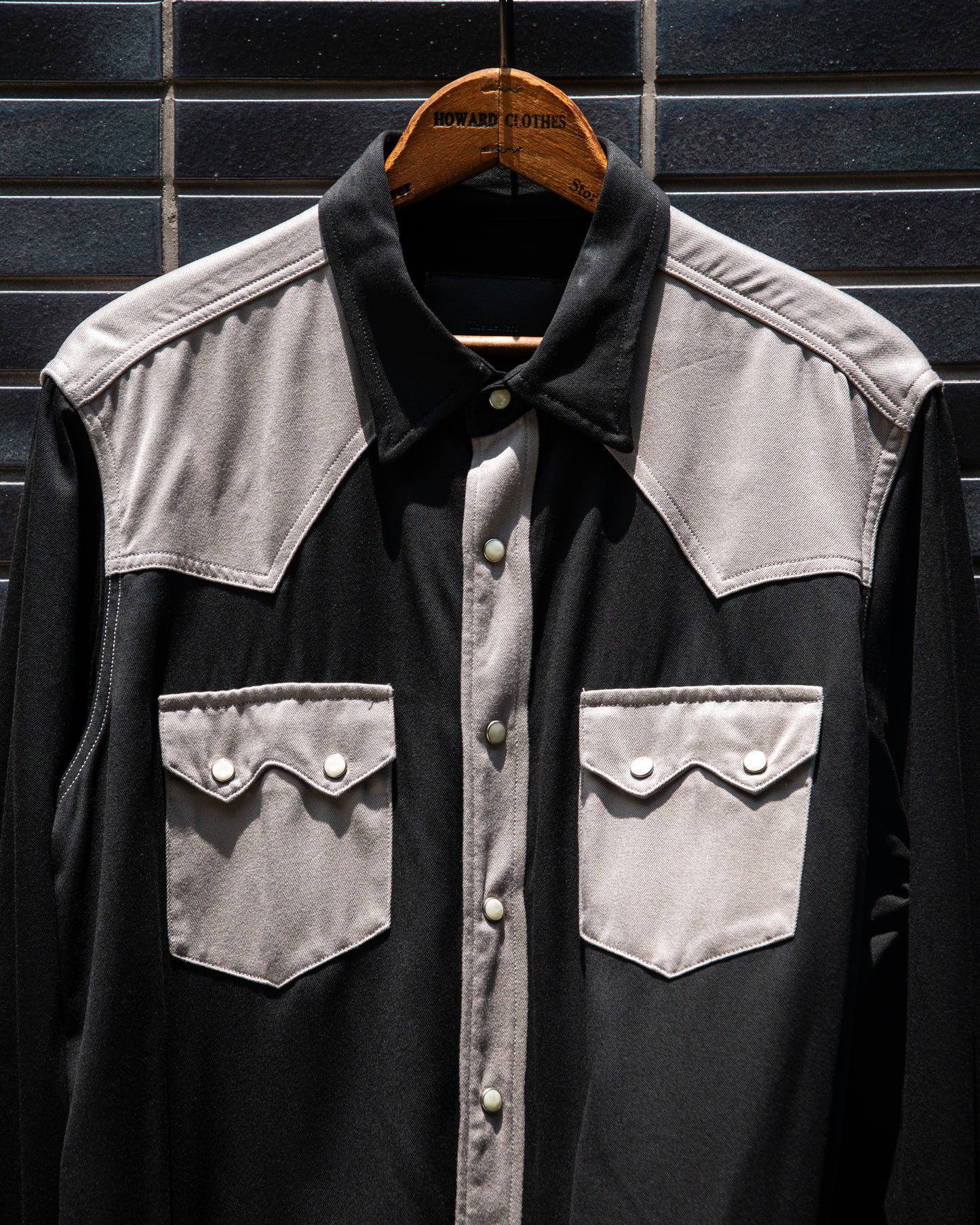 WESTERN SHIRT -RAYON GABARDINE-