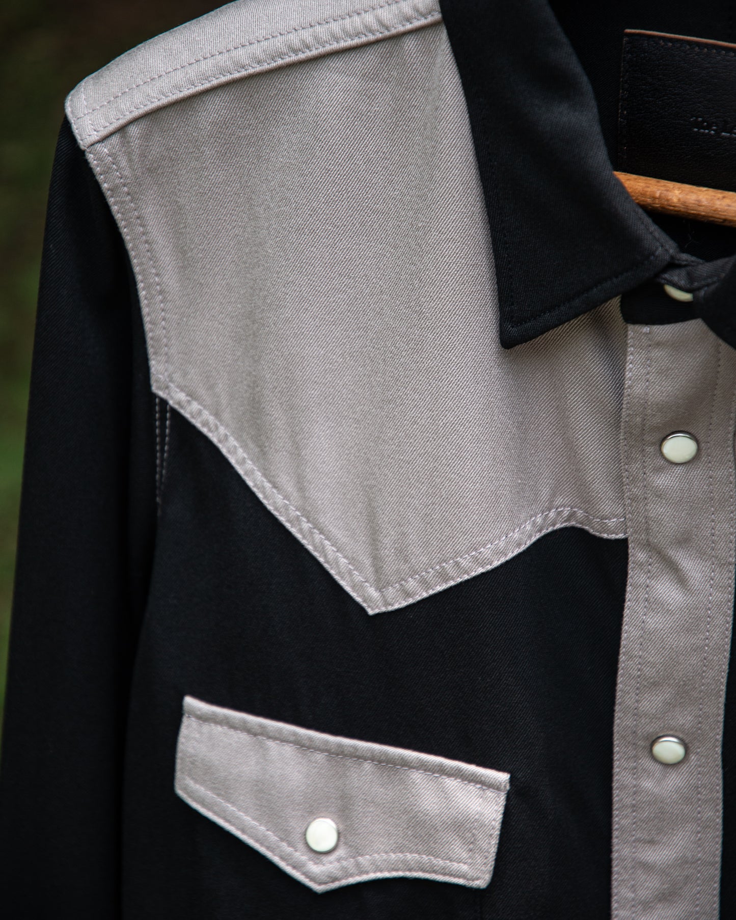 WESTERN SHORT SHIRT -RAYON GABARDINE- ※60%OFF