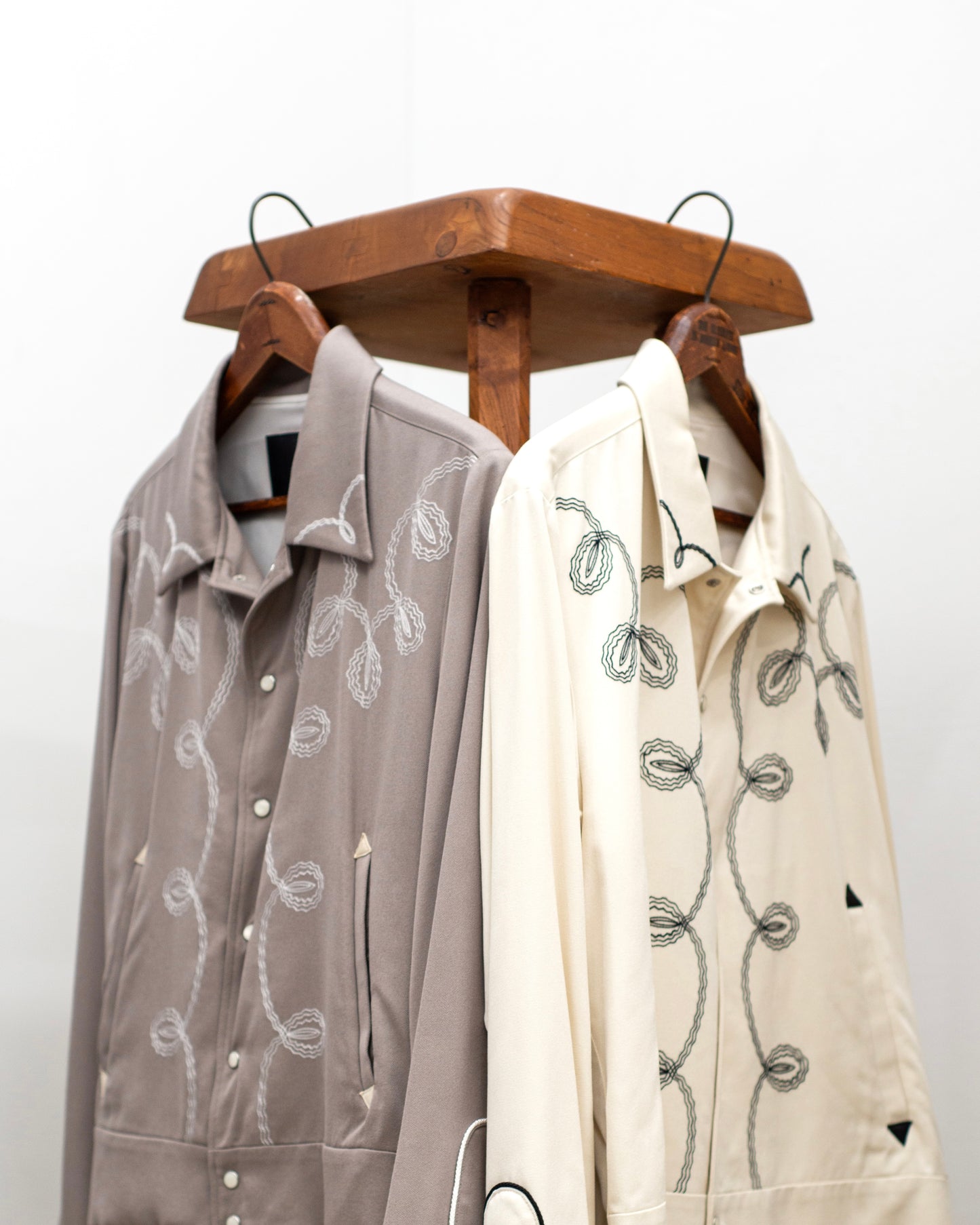 BOLERO EMBROIDERY JACKET -RAYON GABARDINE-