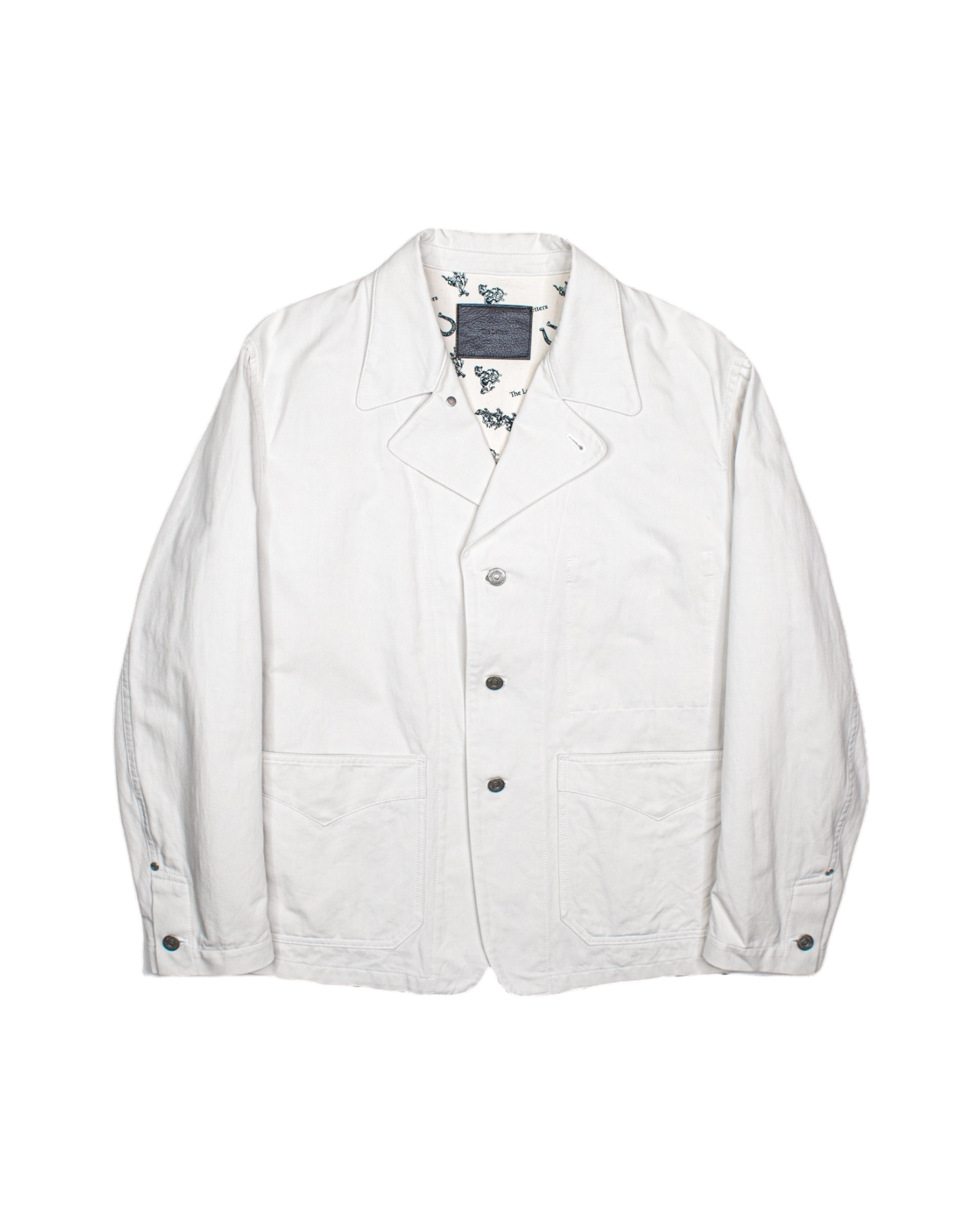 WORKERS JACKET -COTTON LINEN TWILL- ※50%OFF