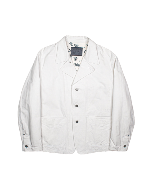 WORKERS JACKET -COTTON LINEN TWILL- ※50%OFF