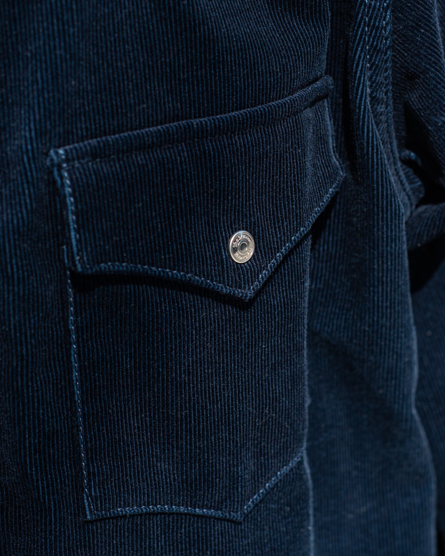 WESTERN SHORT RIB ZIP JACKET -COTTON CORDUROY-