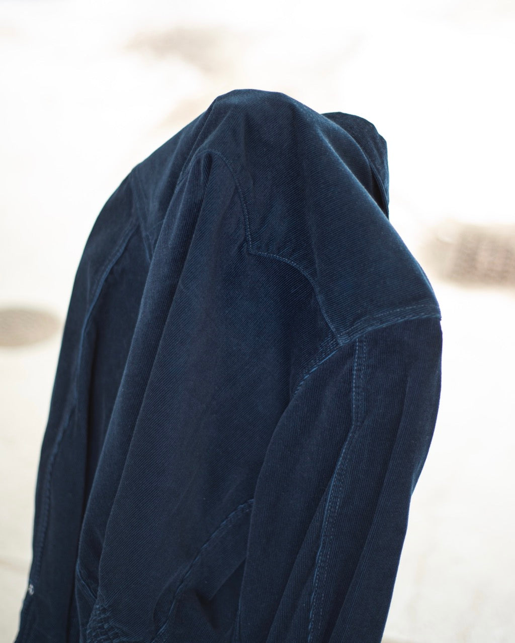 WESTERN SHORT RIB ZIP JACKET -COTTON CORDUROY-