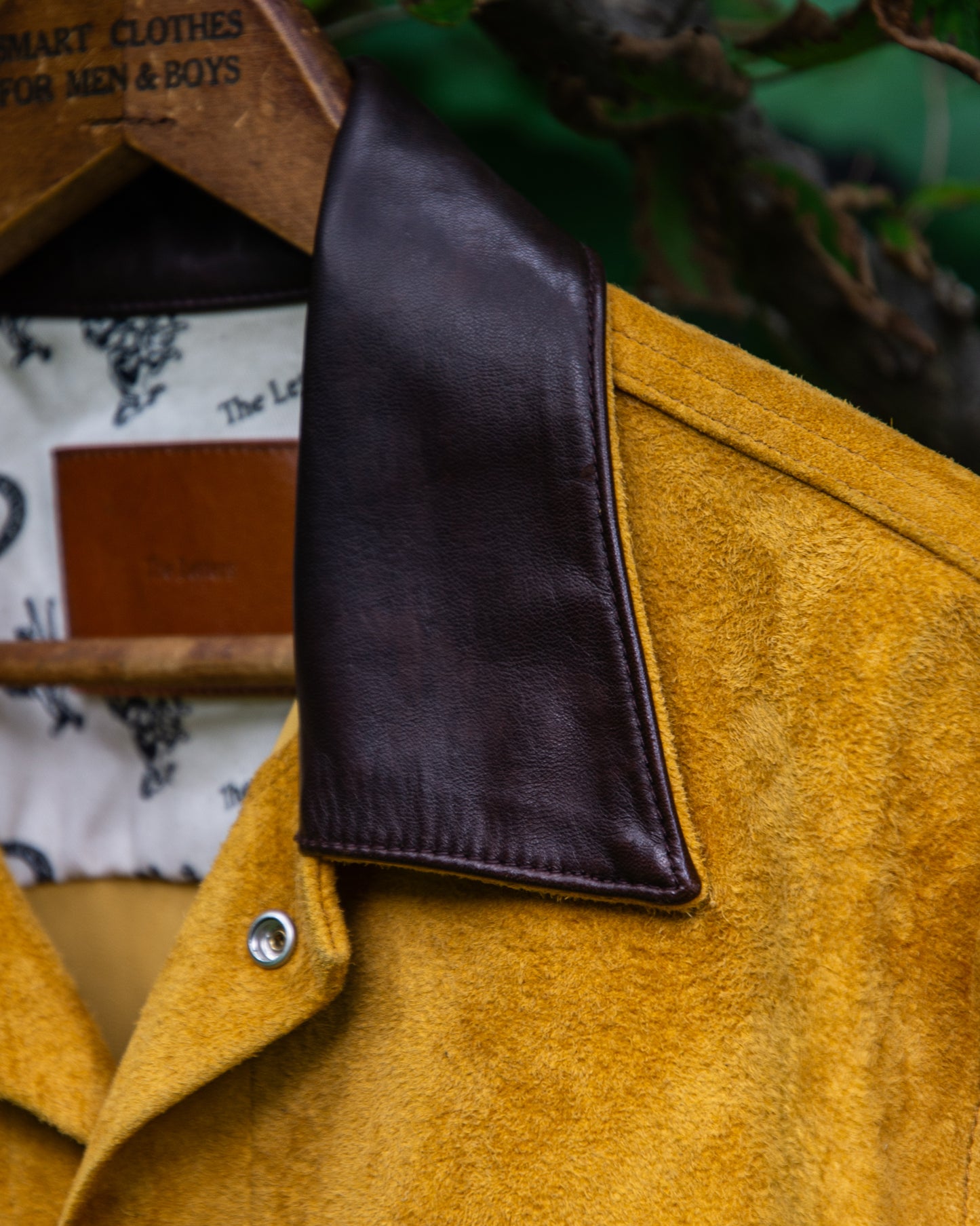 TRUCKER  JACKET -HORSE SUEDE-