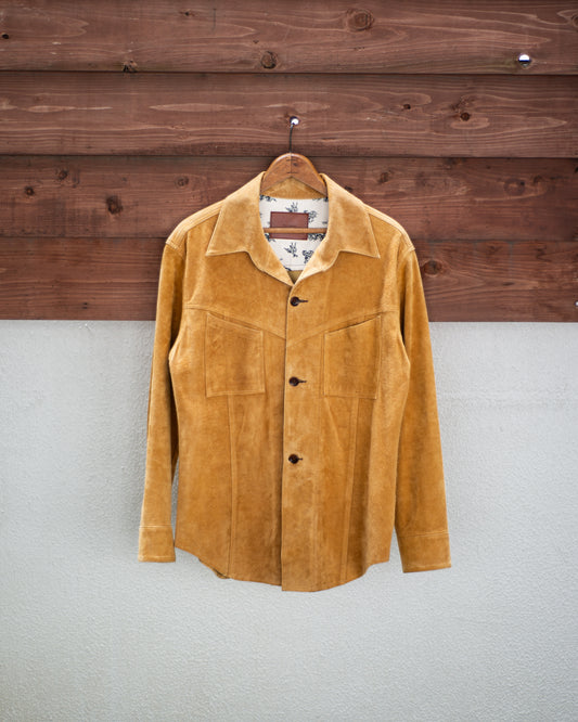 WEST COAST SHIRT -CALF SUEDE-