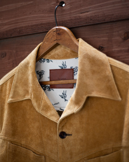 WEST COAST SHIRT -CALF SUEDE-