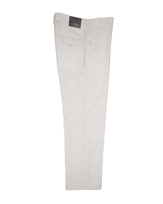 WESTERN STRAIGHT TROUSERS -WOOL RAMIE MINI HB- ※50%OFF