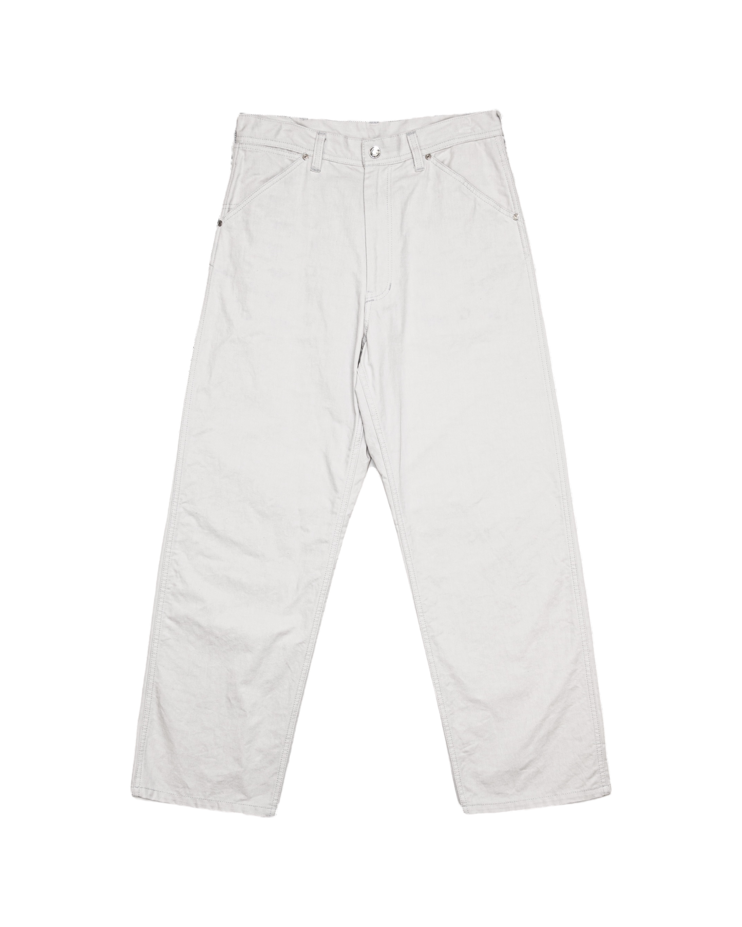 WORKERS WIDE PANTS -COTTON LINEN TWILL-