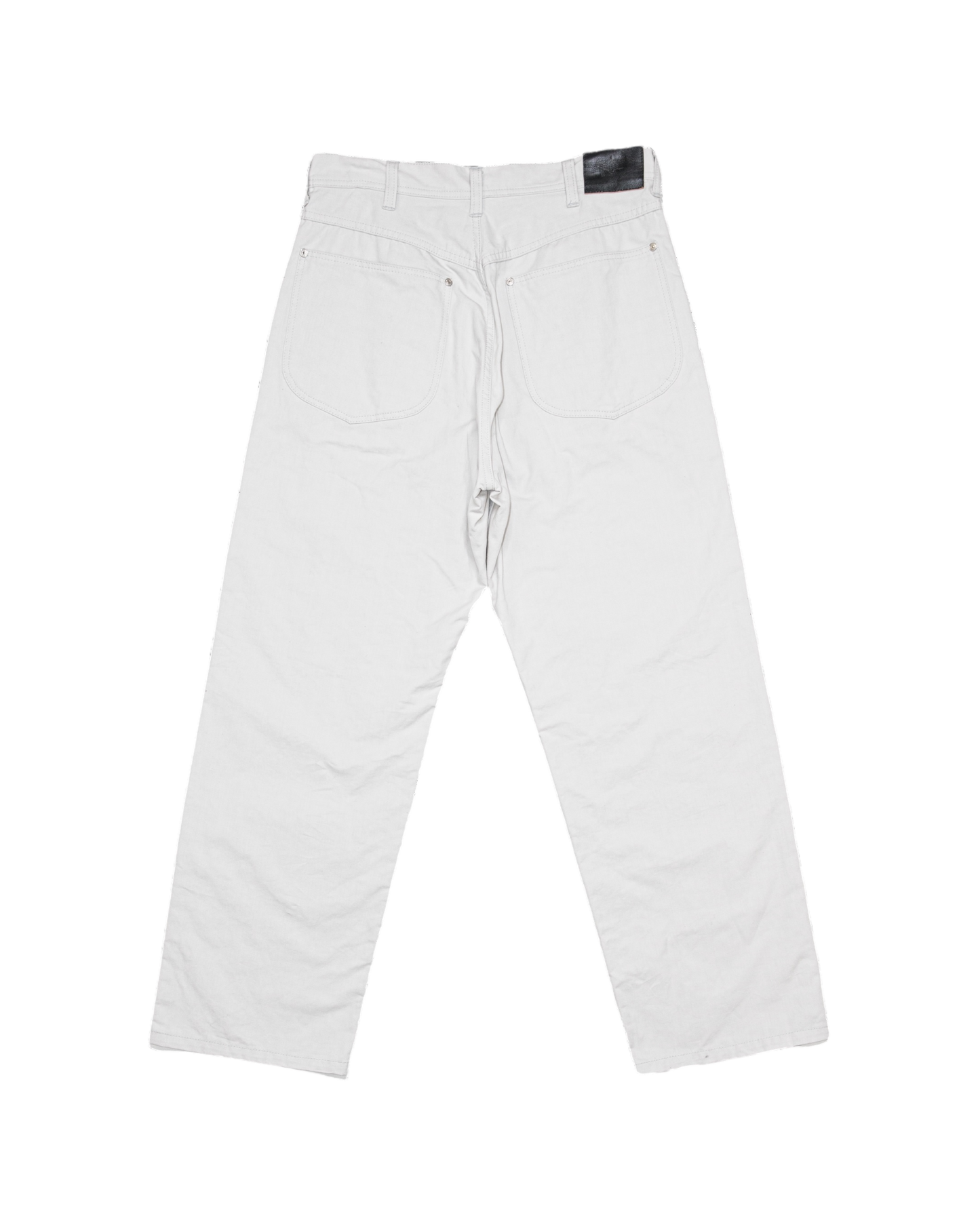 WORKERS WIDE PANTS -COTTON LINEN TWILL-