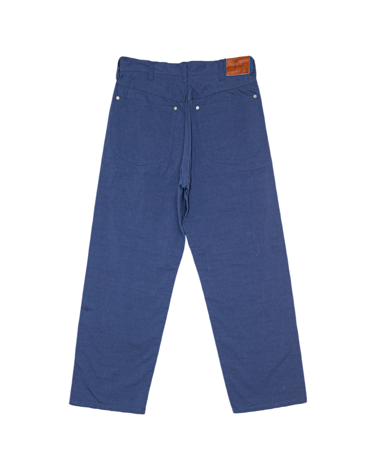 WORKERS WIDE PANTS -COTTON LINEN TWILL-