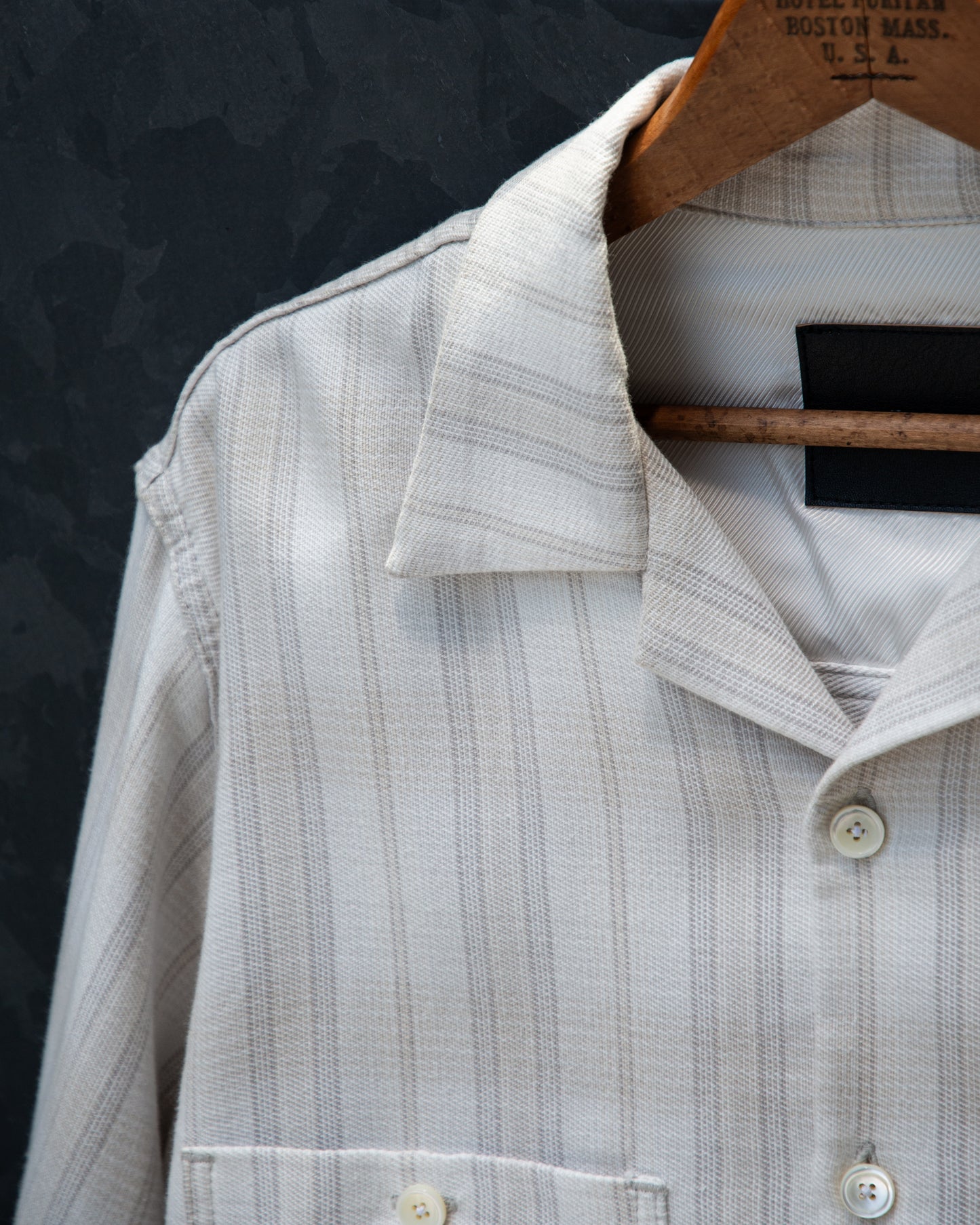 DEAN SHIRT -OMBRE CHECK COTTON-
