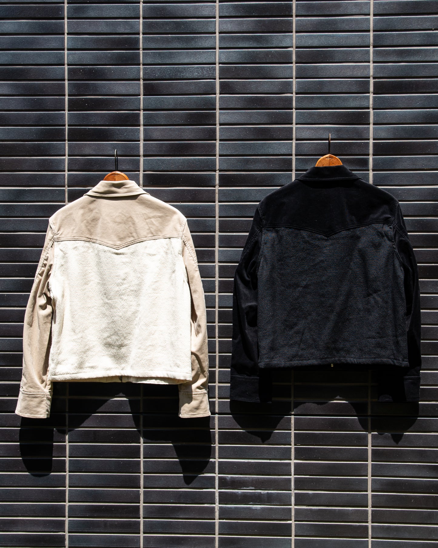 COMBINATION ZIP JACKET -BLANKET LINEN WOOL-