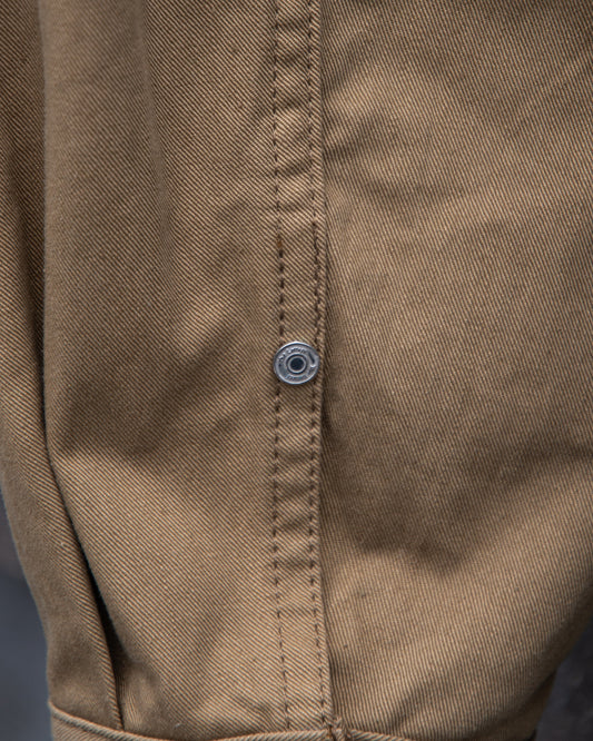 COW BOY TRUCKER JACKET -SLUB COTTON TWILL-