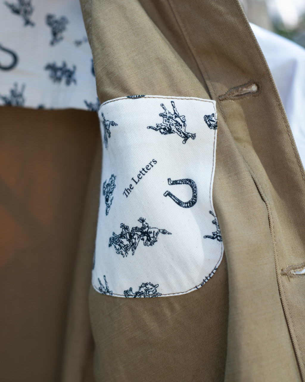 COW BOY TRUCKER JACKET -SLUB COTTON TWILL-