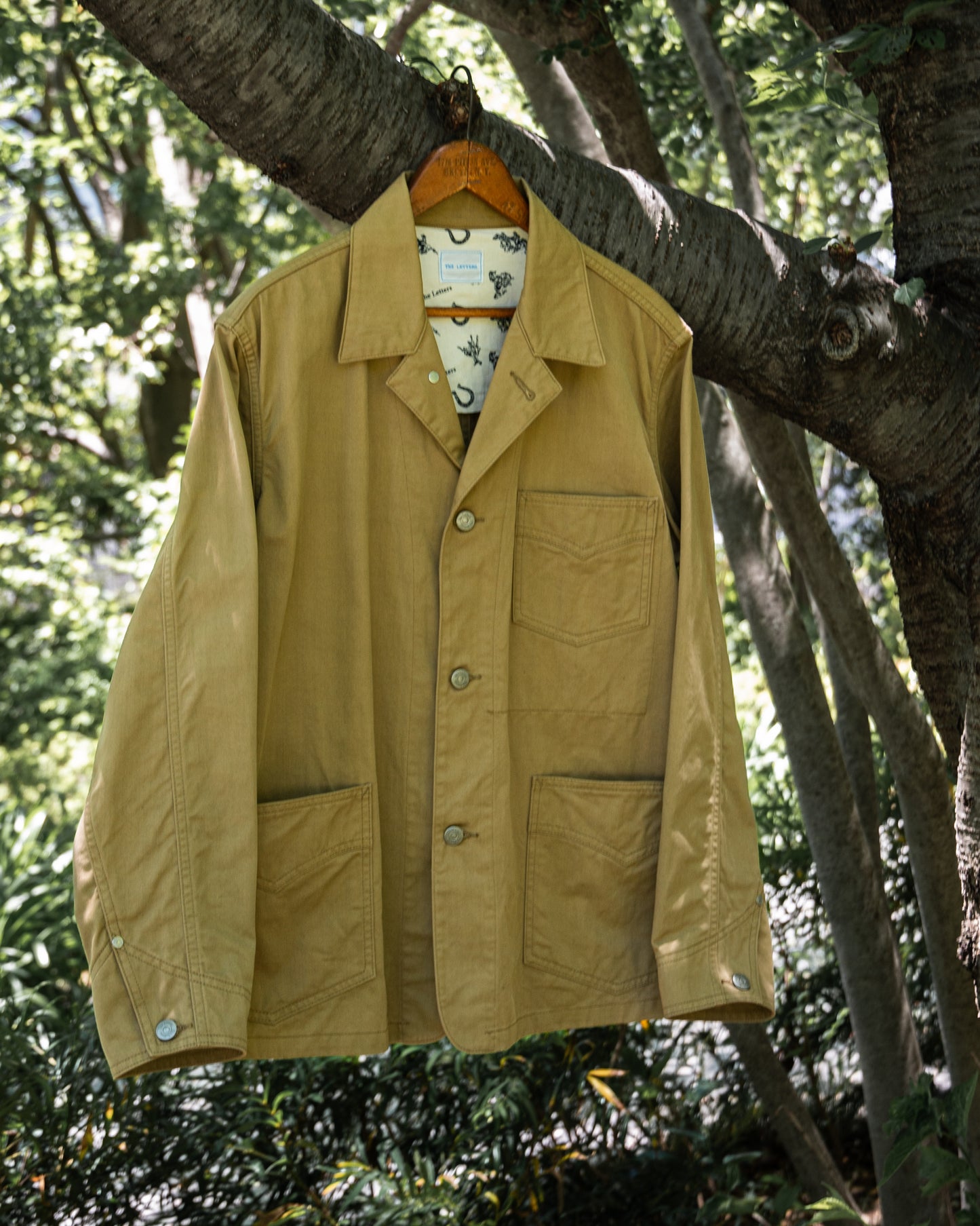 WORKERS JACKET -SLUB COTTON TWILL-