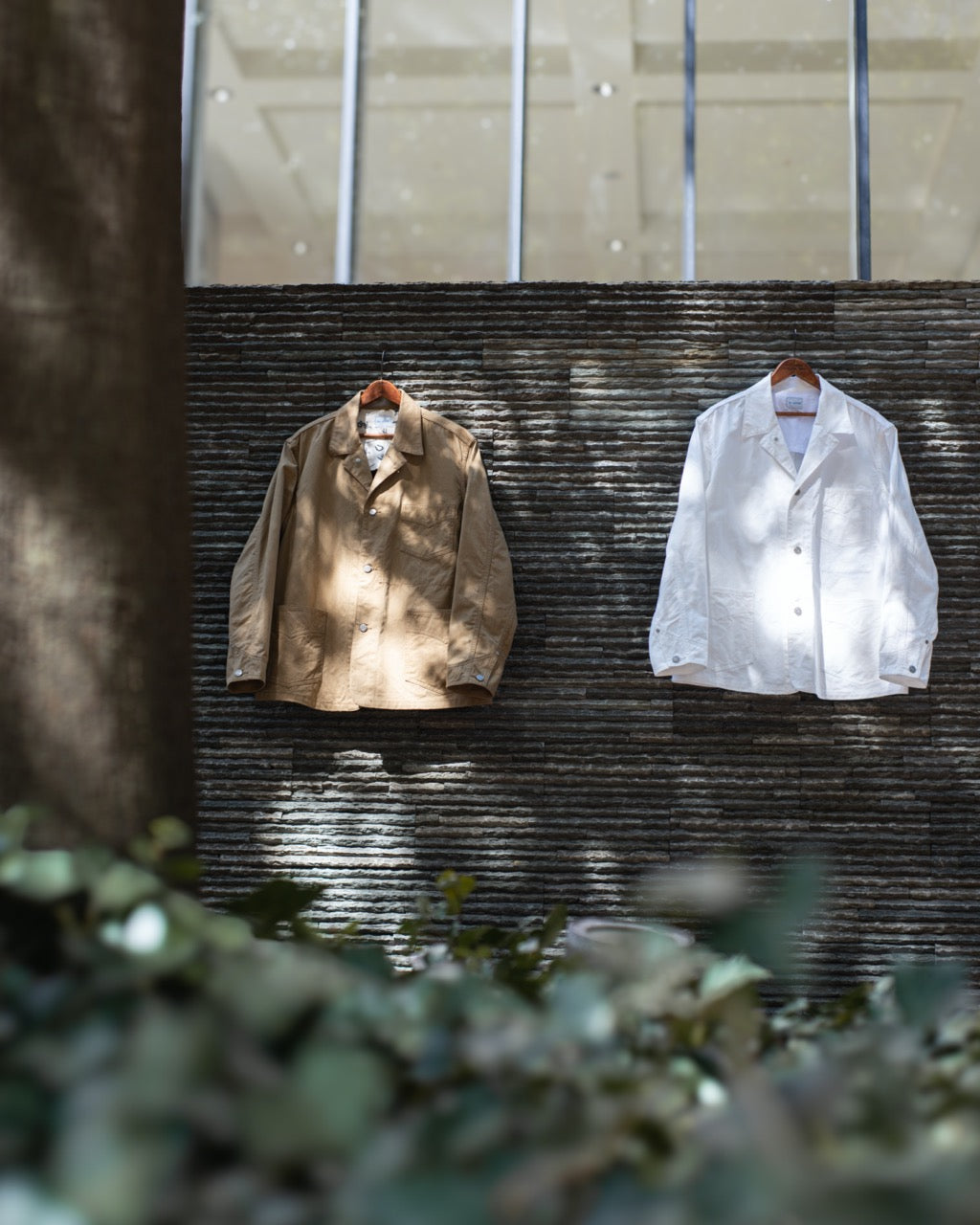 WORKERS JACKET -SLUB COTTON TWILL-