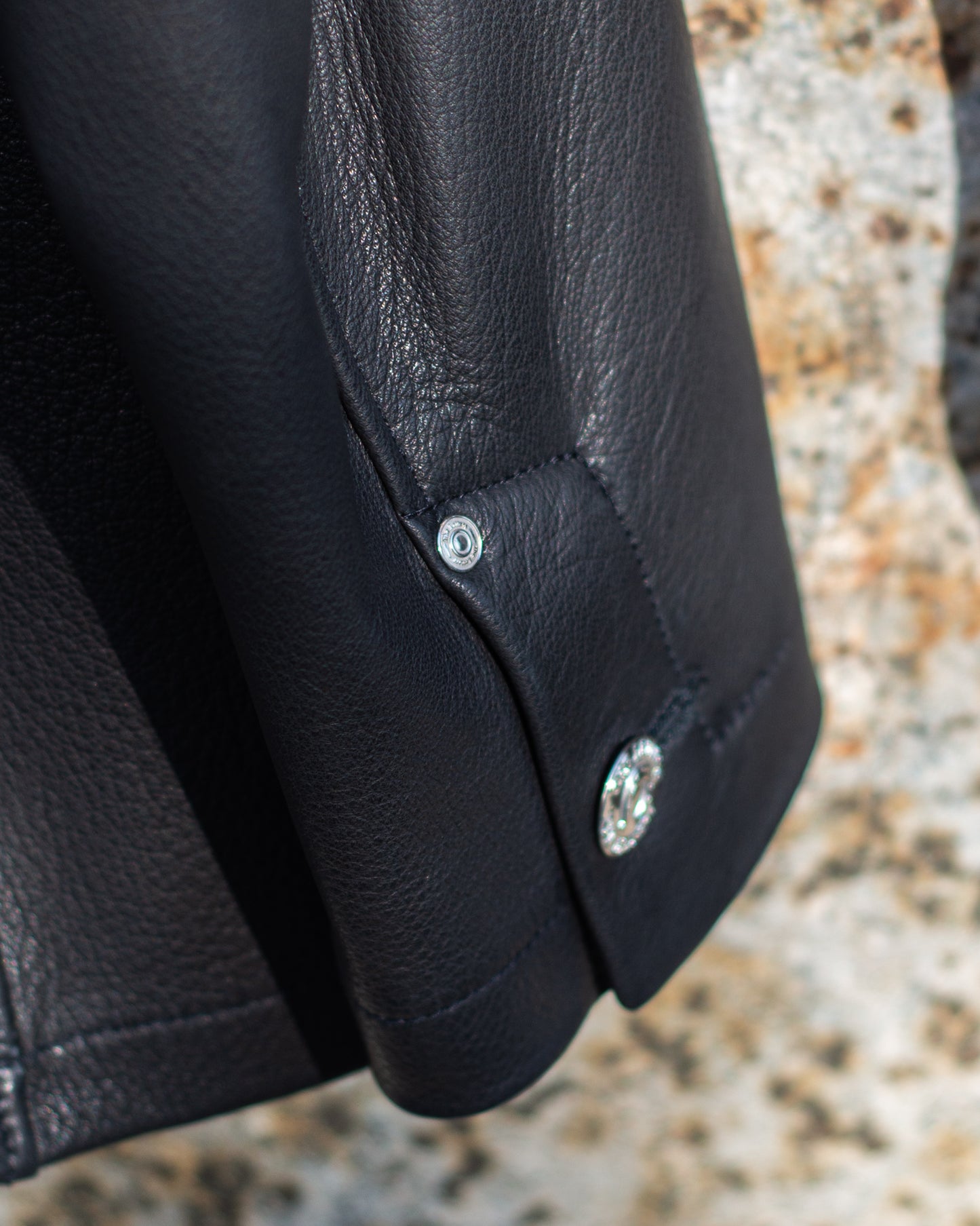 COW BOY CONCHO JACKET -GOAT SKIN-