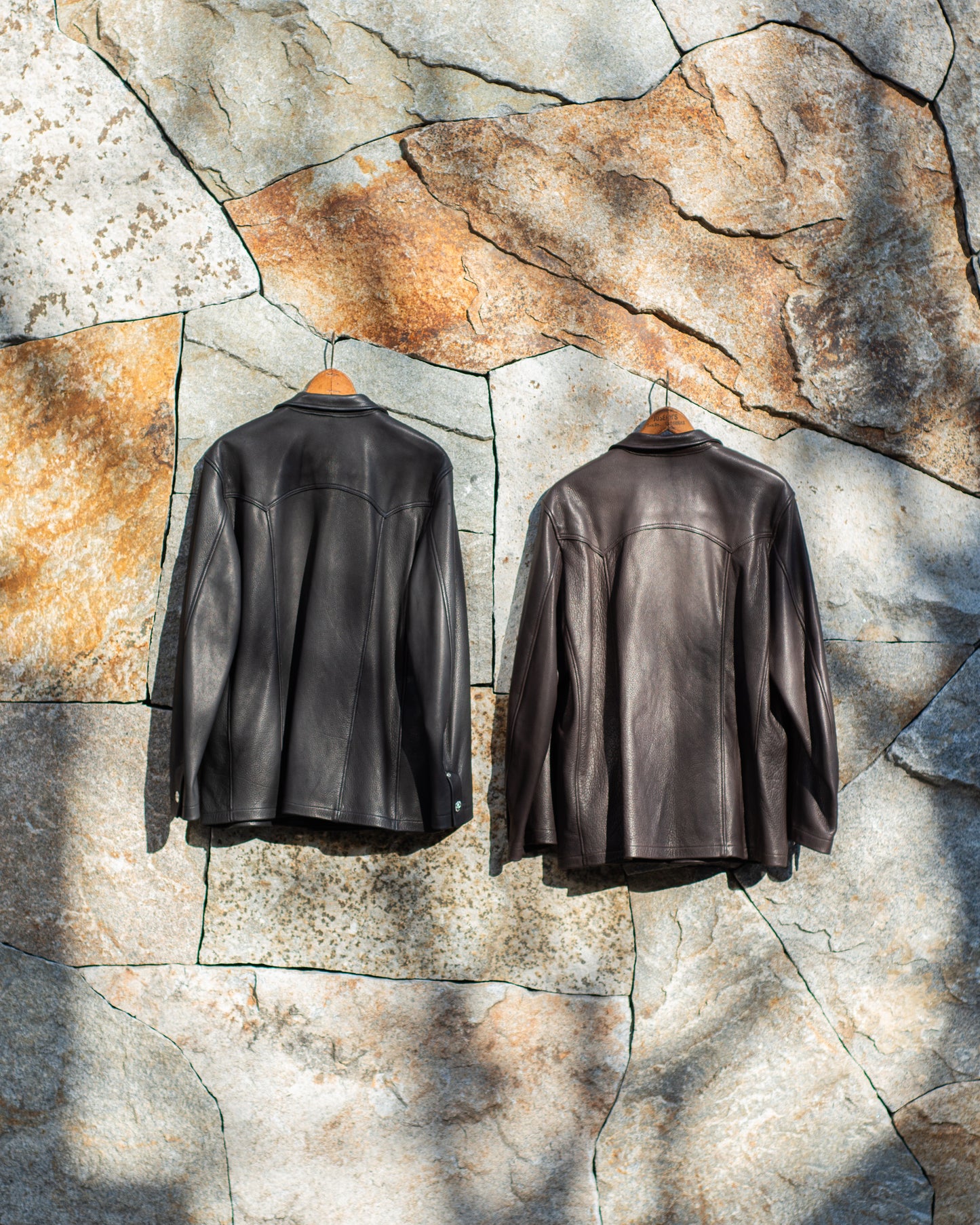 COW BOY CONCHO JACKET -GOAT SKIN-