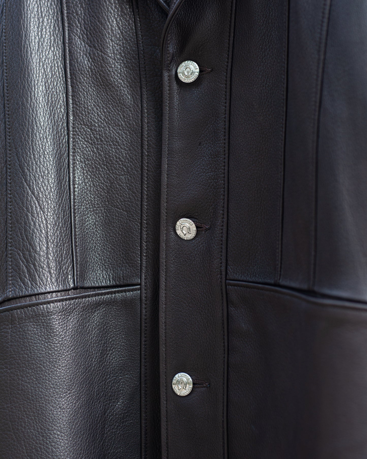 COW BOY CONCHO JACKET -GOAT SKIN-