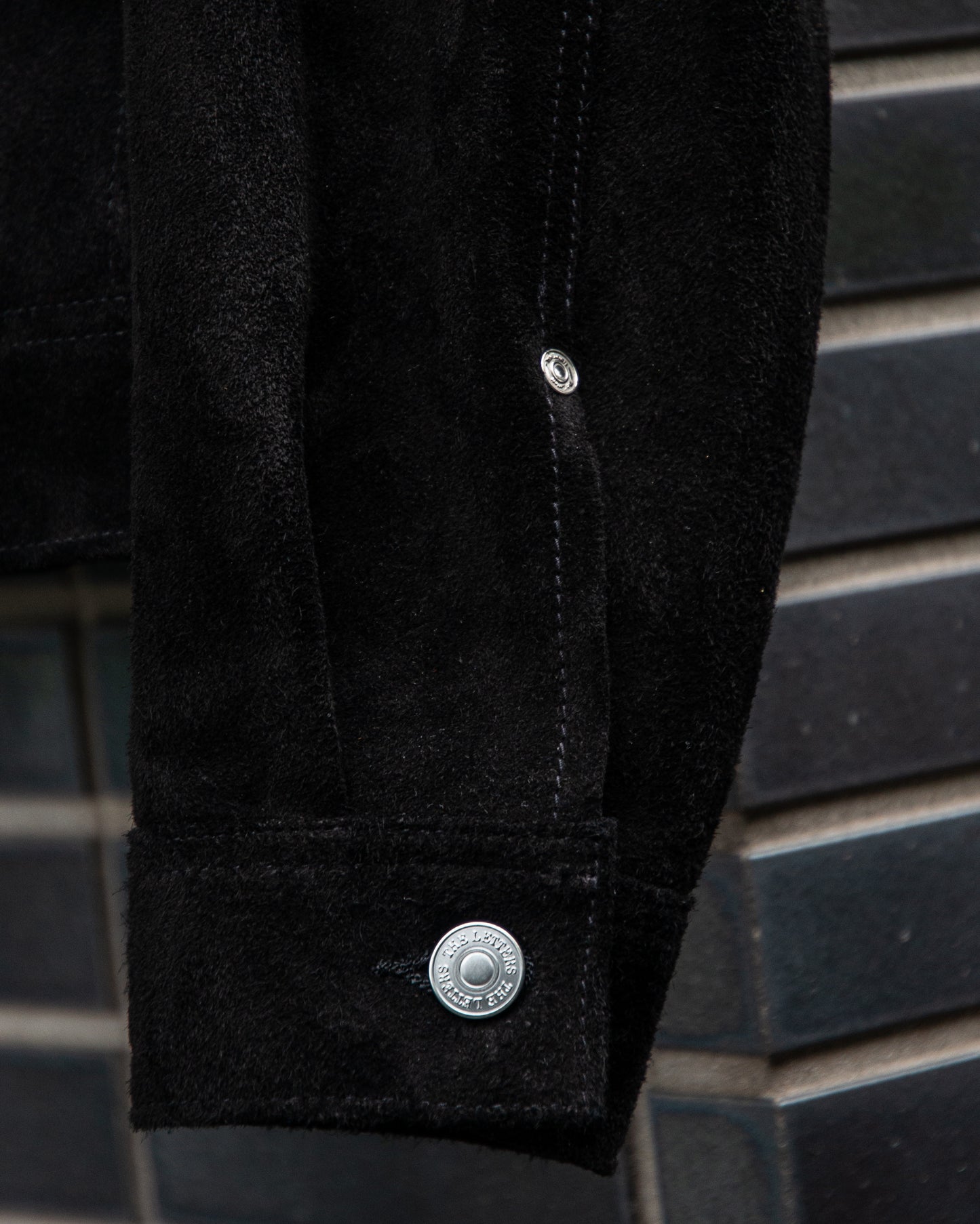 COW BOY TRUCKER JACKET -HORSE SUEDE-