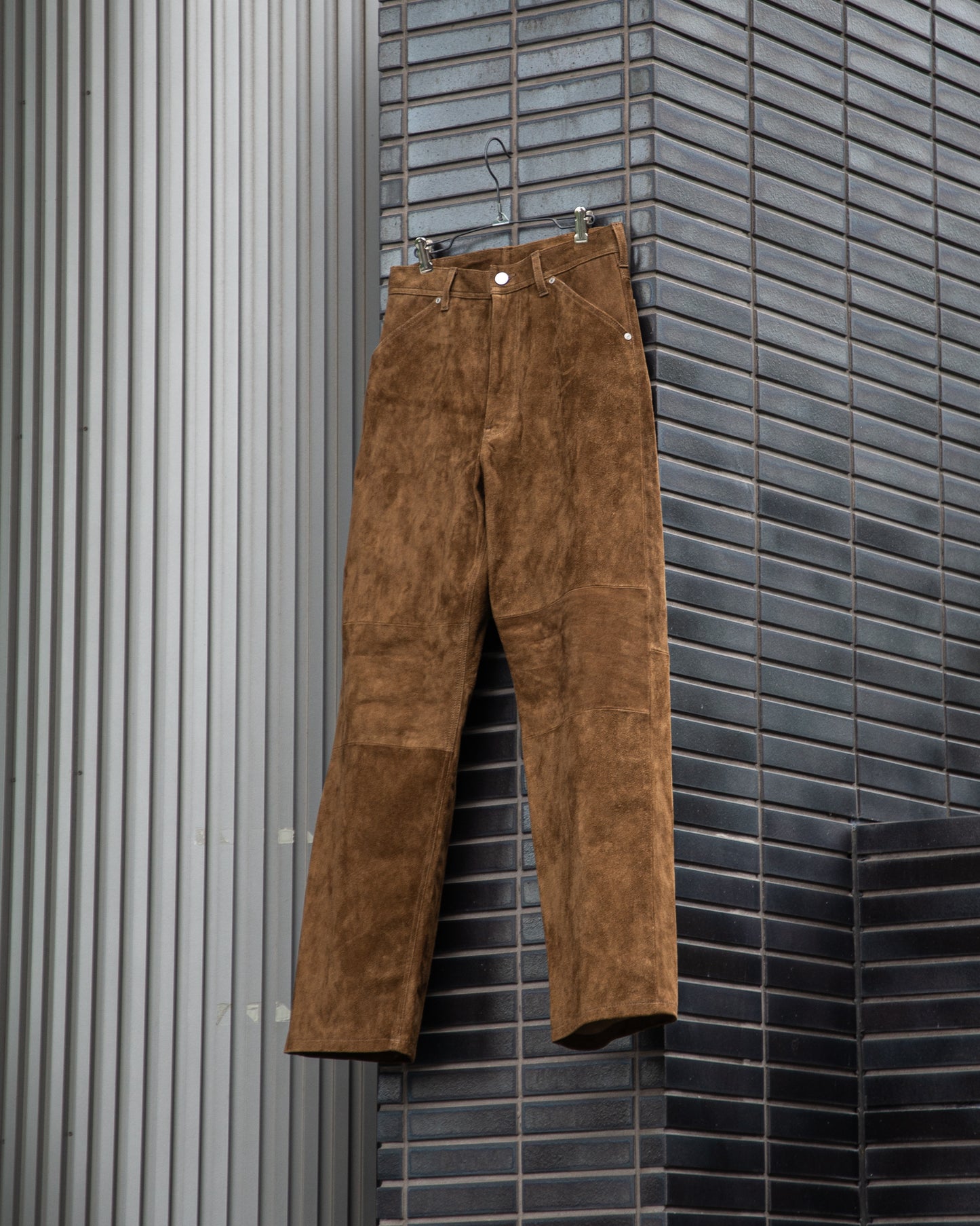 WORKERS WIDE PANTS -HORSE SUEDE-