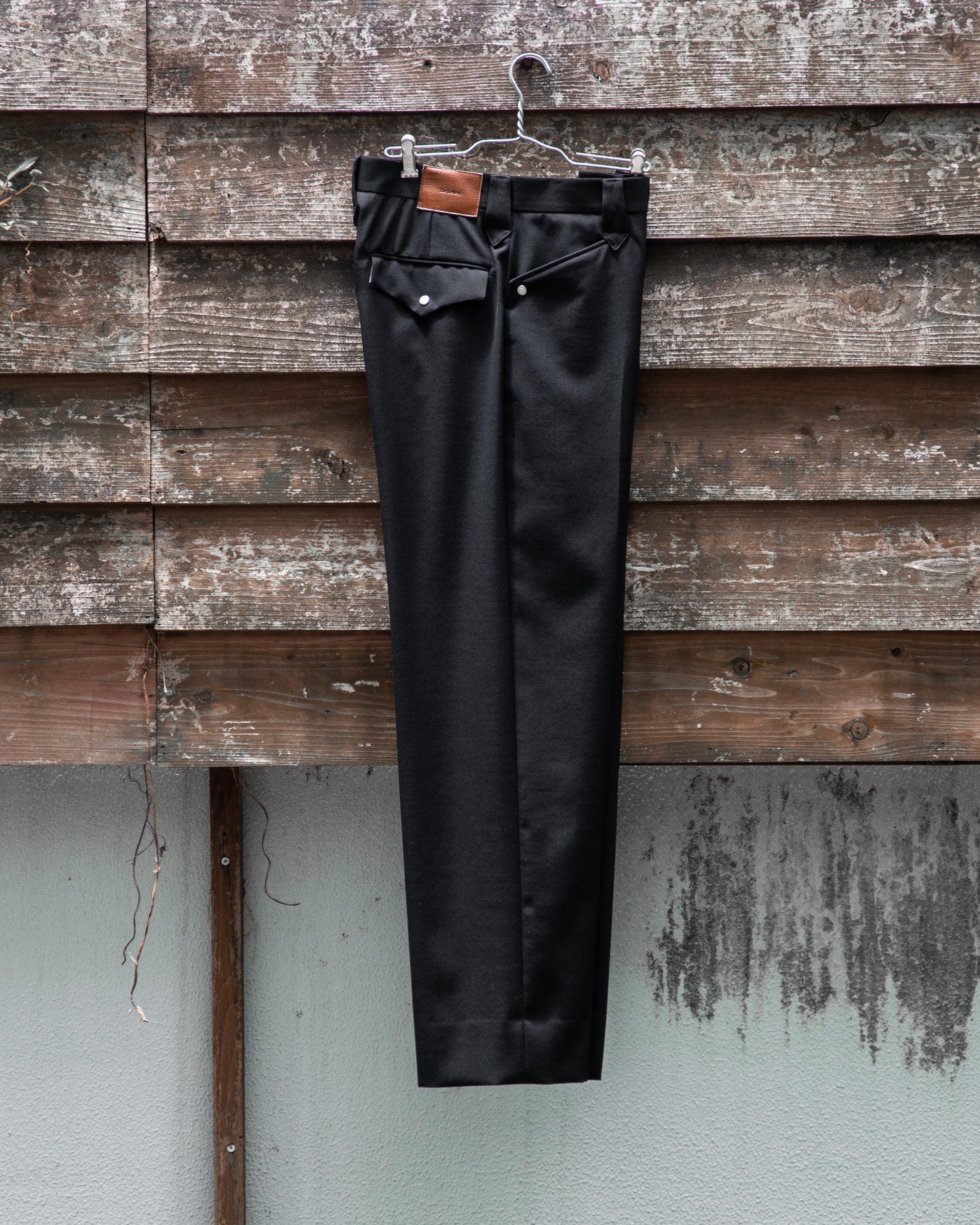 WESTERN TROUSERS -HARD TWIST YARN WOOL-