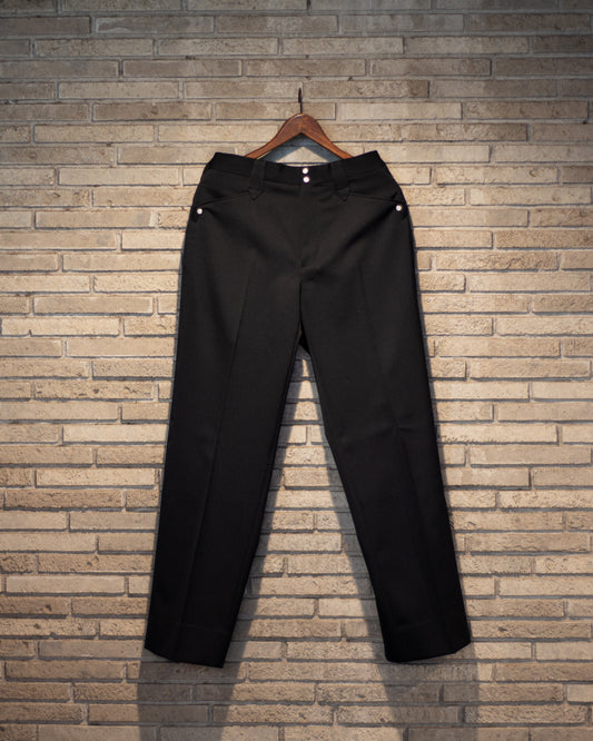 WESTERN TROUSERS -HARD TWIST YARN WOOL-