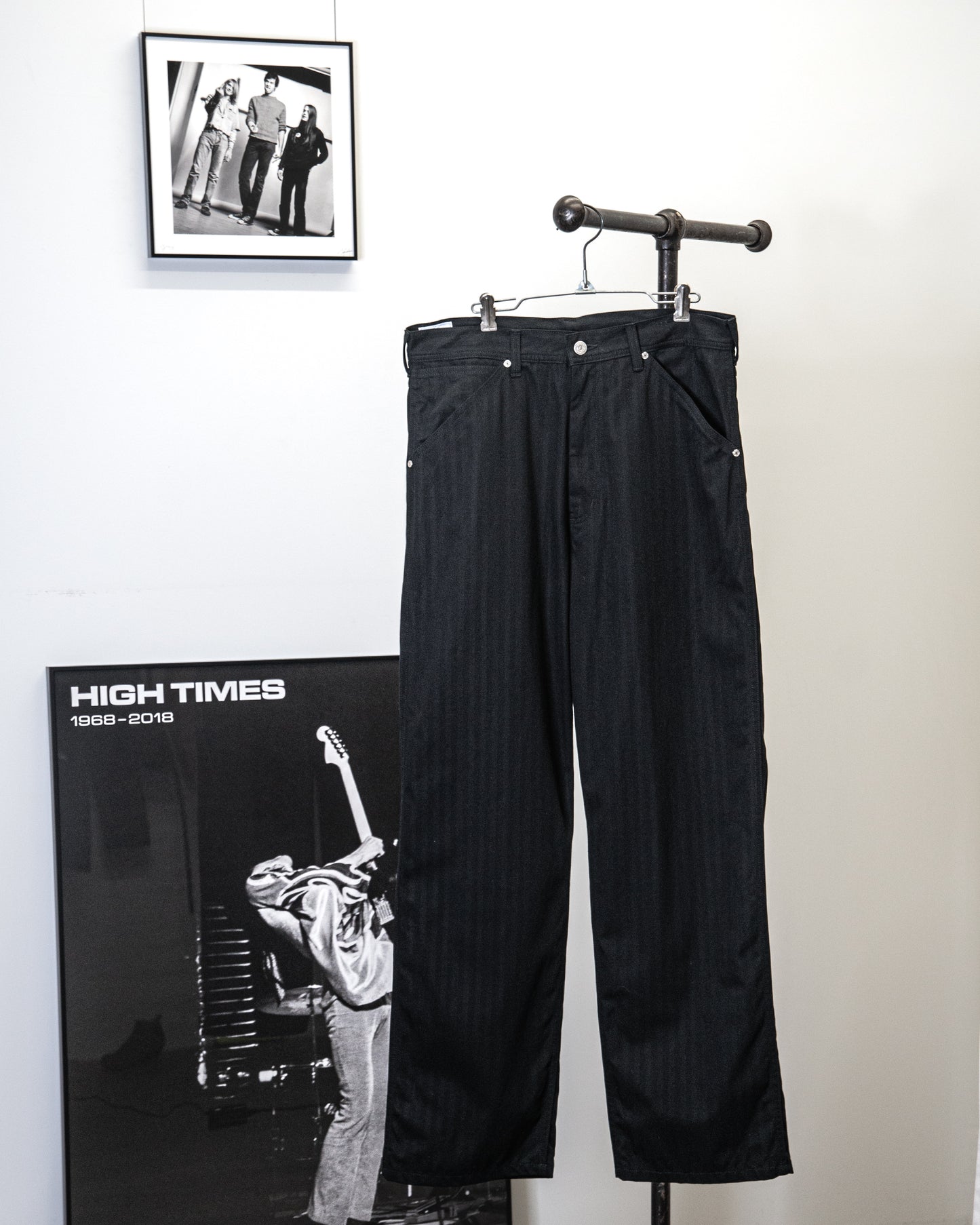 WORKERS PANTS -COTTON HERRINGBONE-