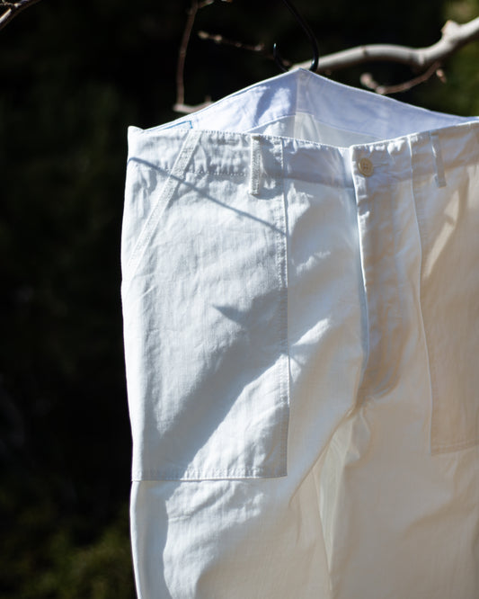 BAKER PANTS -SLUB COTTON TWILL-