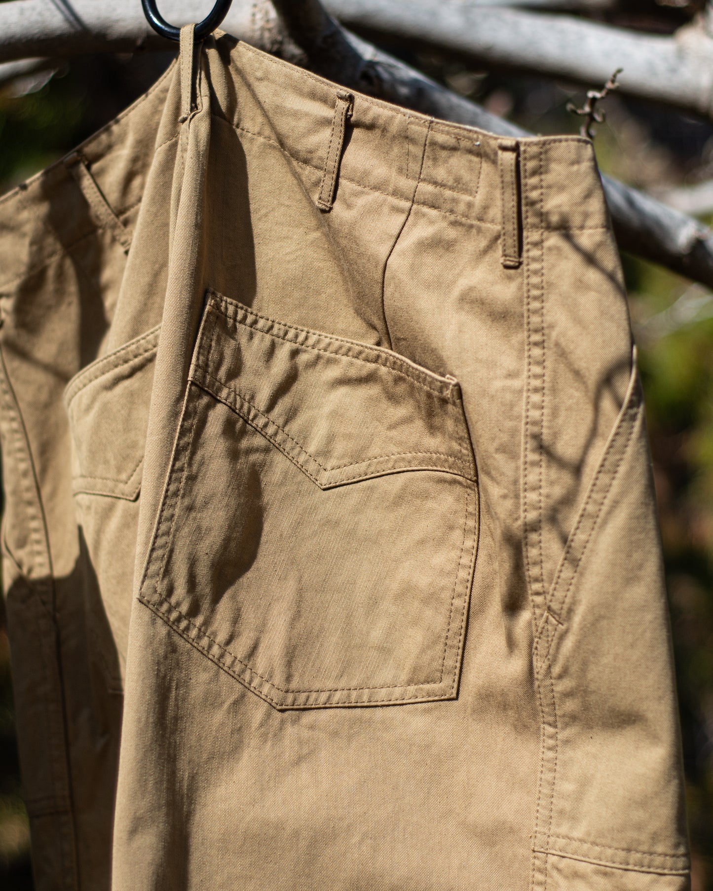 BAKER PANTS -SLUB COTTON TWILL-