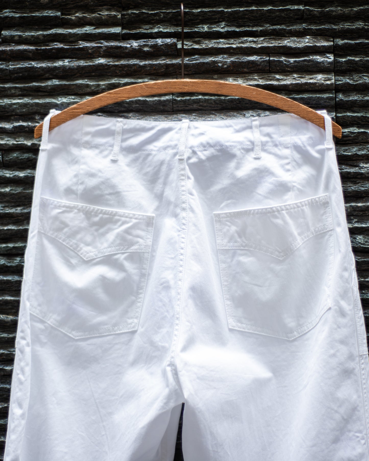 BAKER PANTS -SLUB COTTON TWILL-