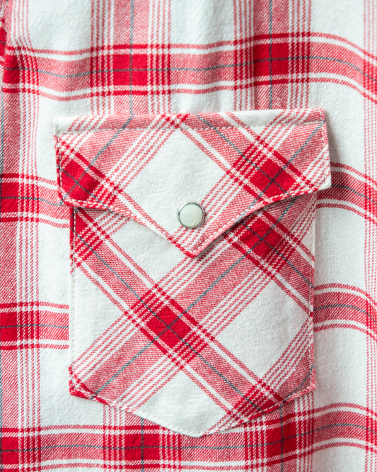 WESTERN SHIRT -CHECK OPEN END YARN COTTON-