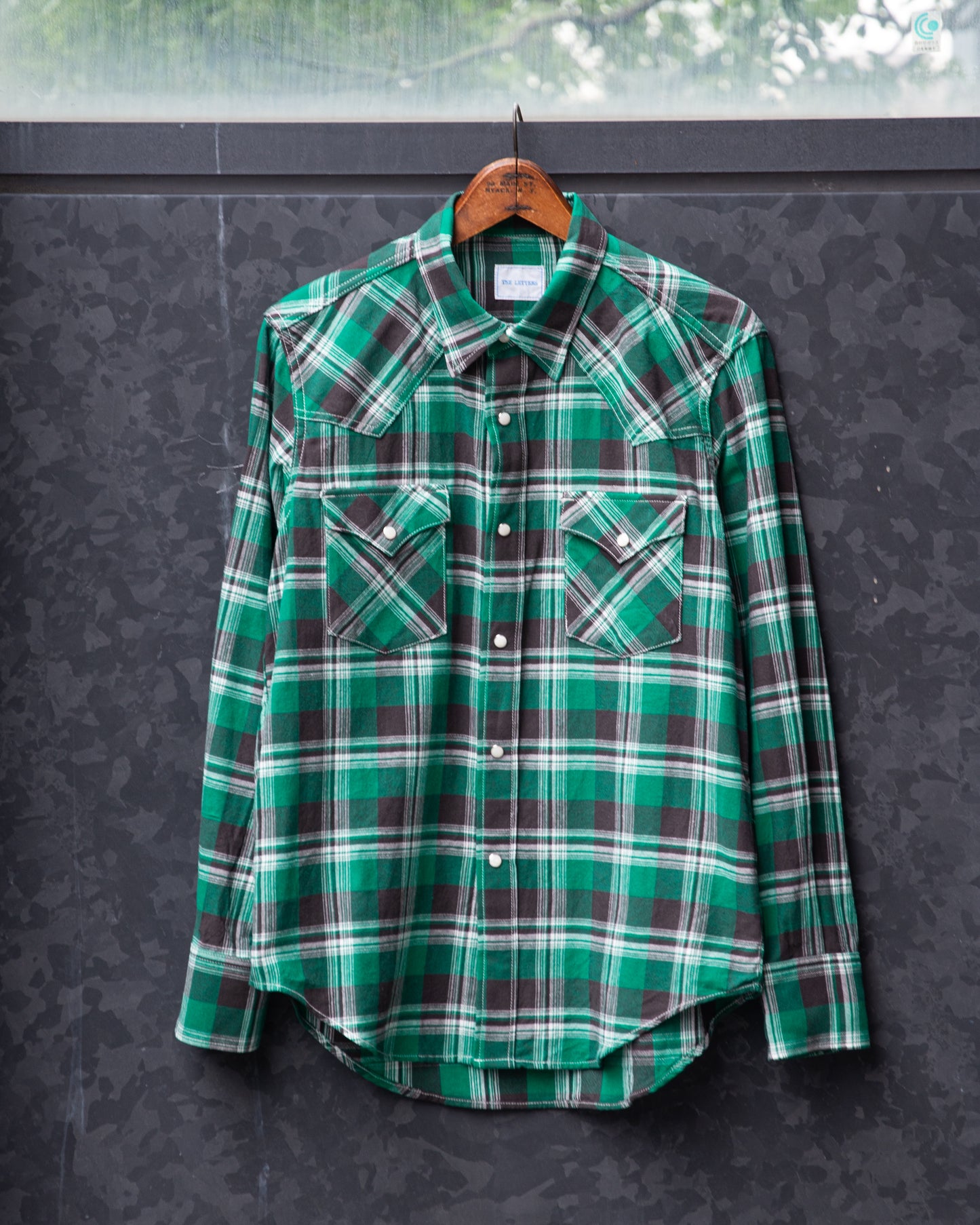 WESTERN SHIRT -CHECK OPEN END YARN COTTON-
